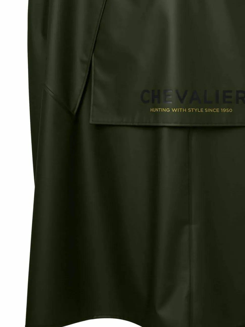 Chevalier Men's Stratus Rain Poncho Dark Green