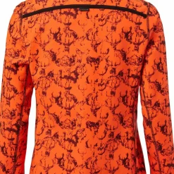 Chevalier Women's Mist Windblocker Reversible Jacket High Vis Orange Deer