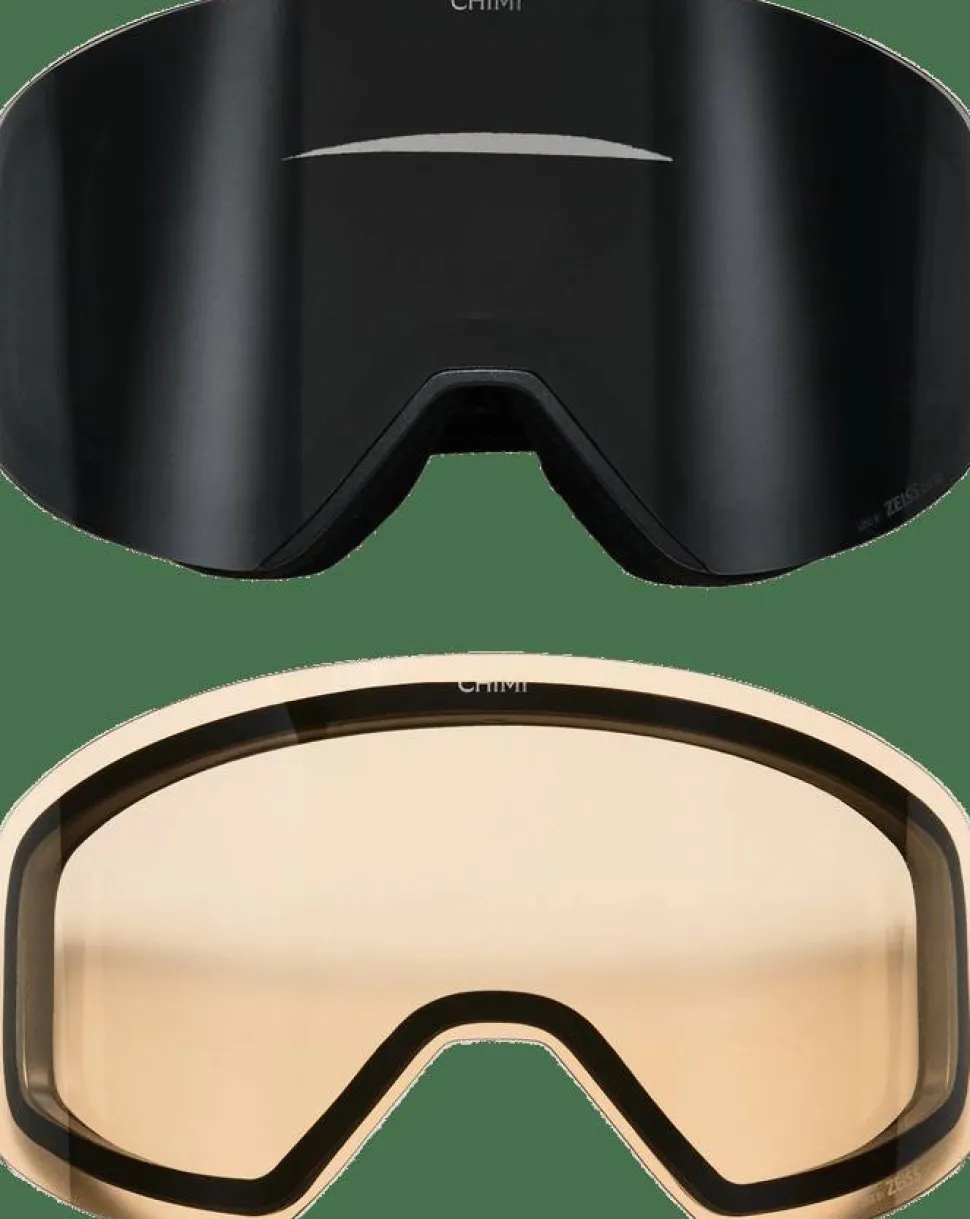 Chimi Ski 02 Cime Charcoal Black
