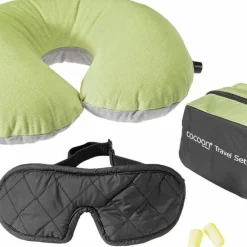 Cocoon Travel Set Ultralight 3 Pieces Wasabi/Black