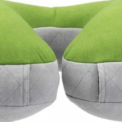 Cocoon U-Shaped Down Neck Pillow Fresh Olive/Grey