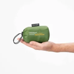 Cocoon U-Shaped Down Neck Pillow Fresh Olive/Grey