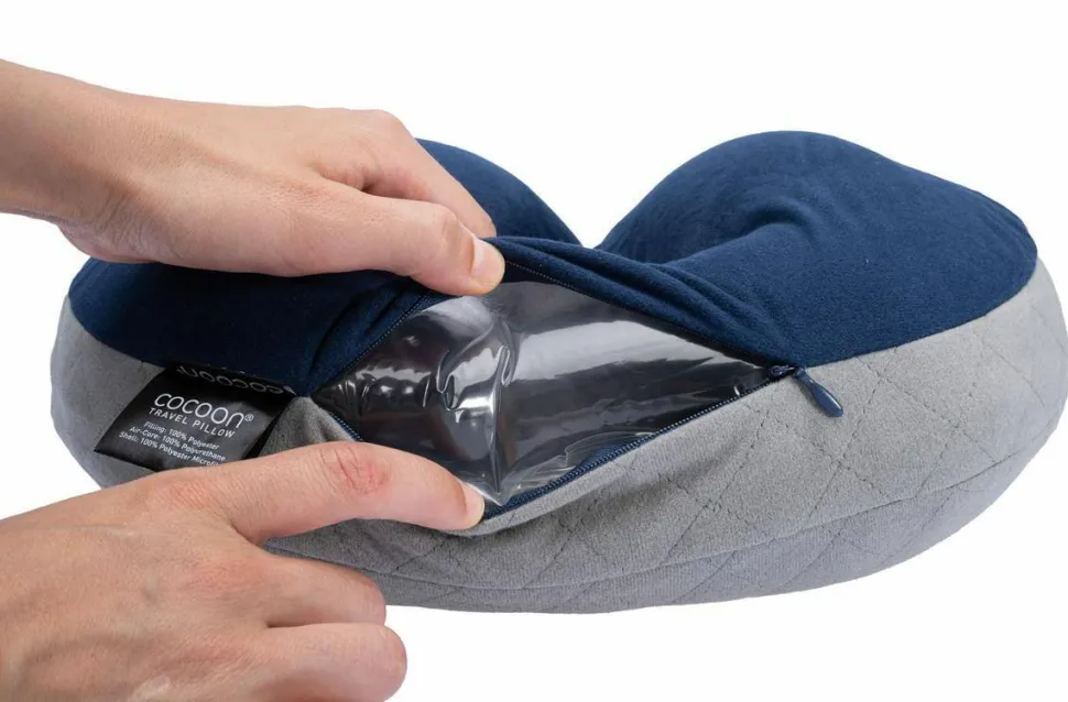 Cocoon U-Shaped Neck Pillow Galaxy Blue/Grey