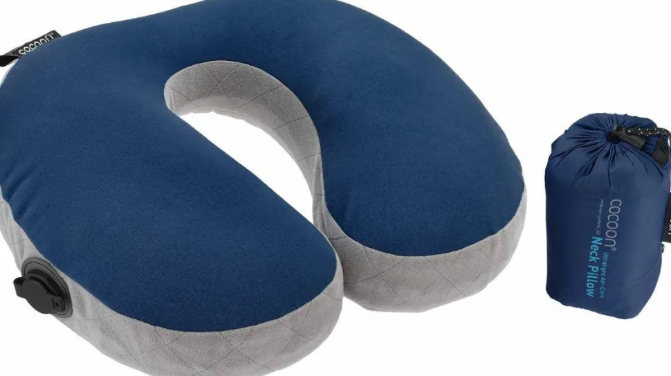 Cocoon U-Shaped Neck Pillow Galaxy Blue/Grey