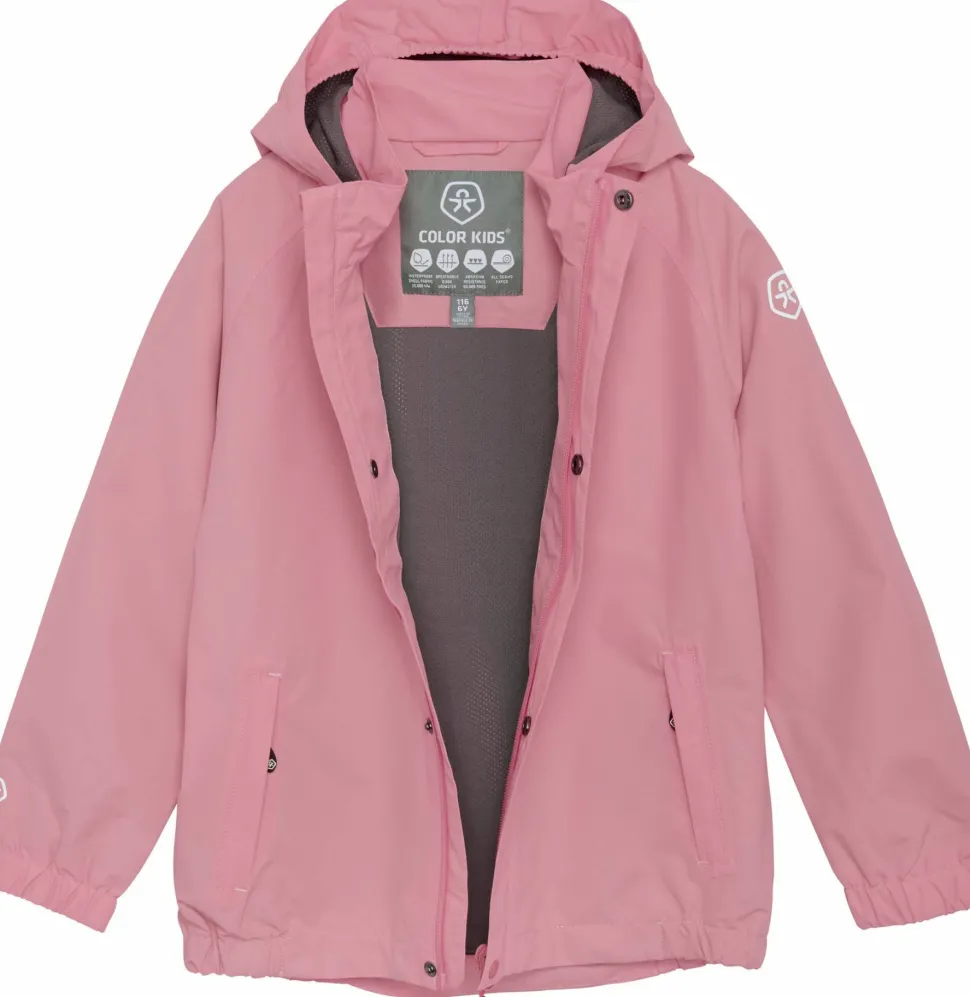 Color Kids Kids' Shell Jacket Foxglove