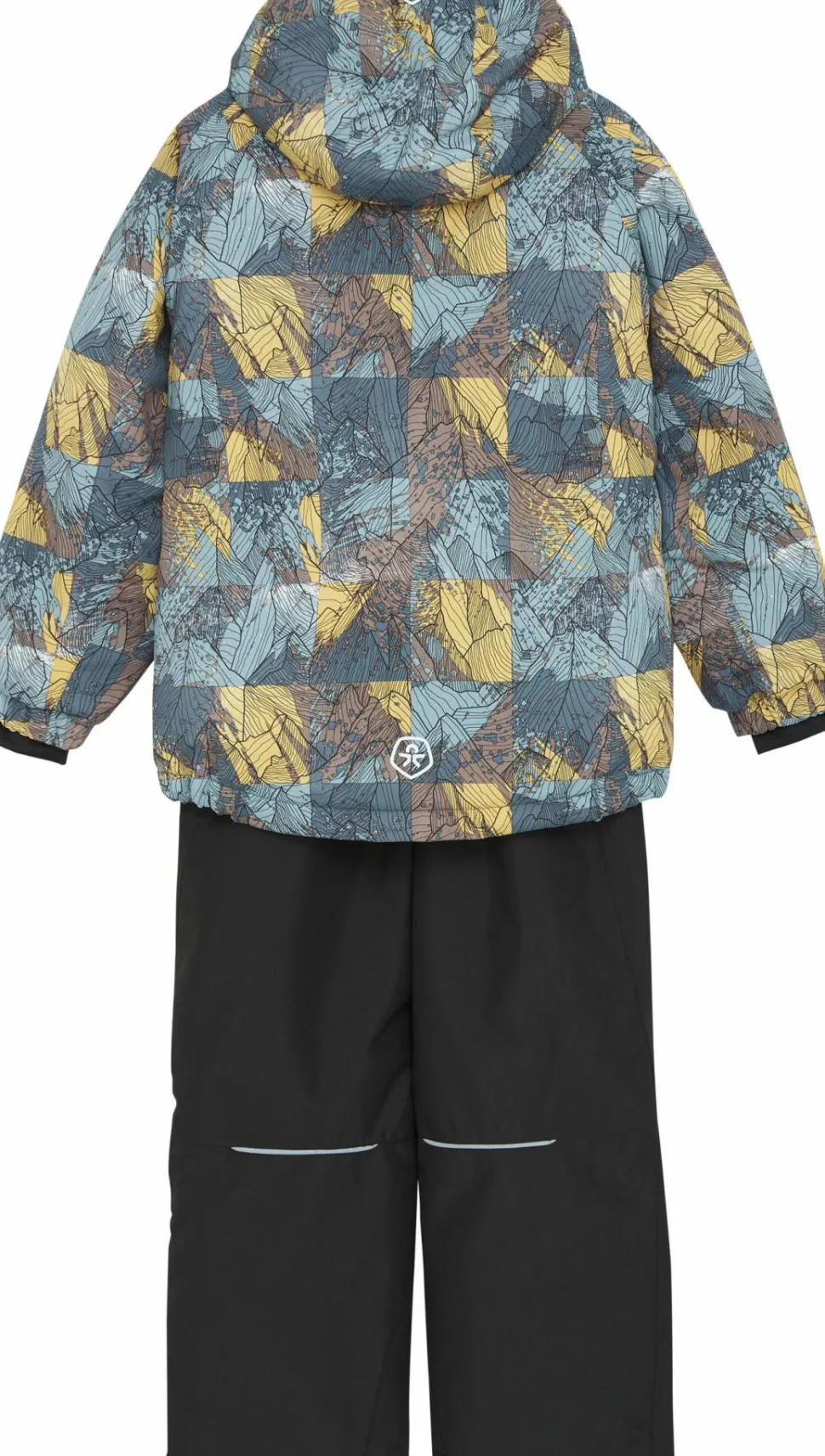 Color Kids Kids' Ski Set AOP Stormy Weather