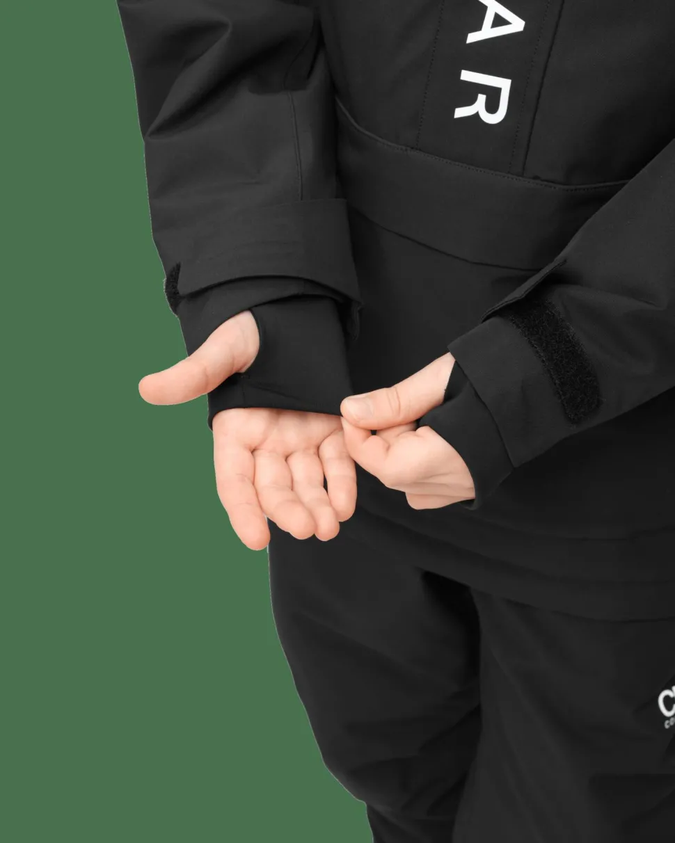 ColourWear Juniors' Signature Anorak Black