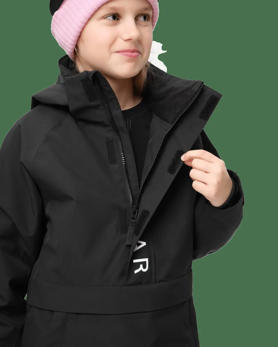 ColourWear Juniors' Signature Anorak Black