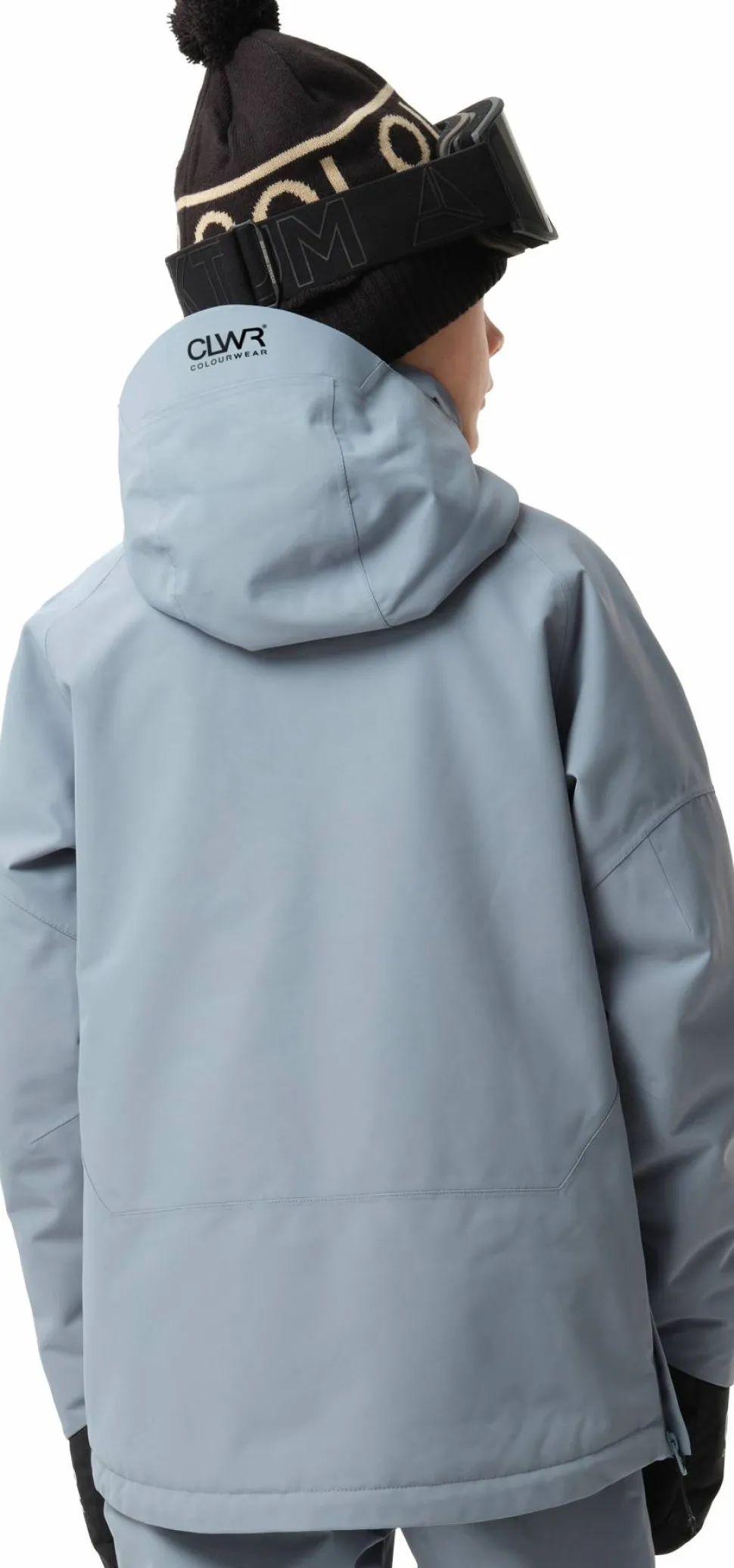 ColourWear Juniors' Signature Anorak Grey Blue