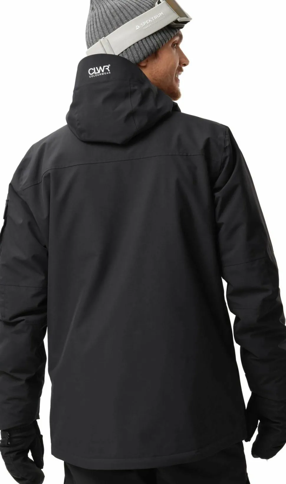 ColourWear Men's Eagle Jacket Black
