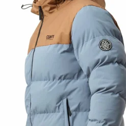 ColourWear Men's Pole Jacket Grey Blue