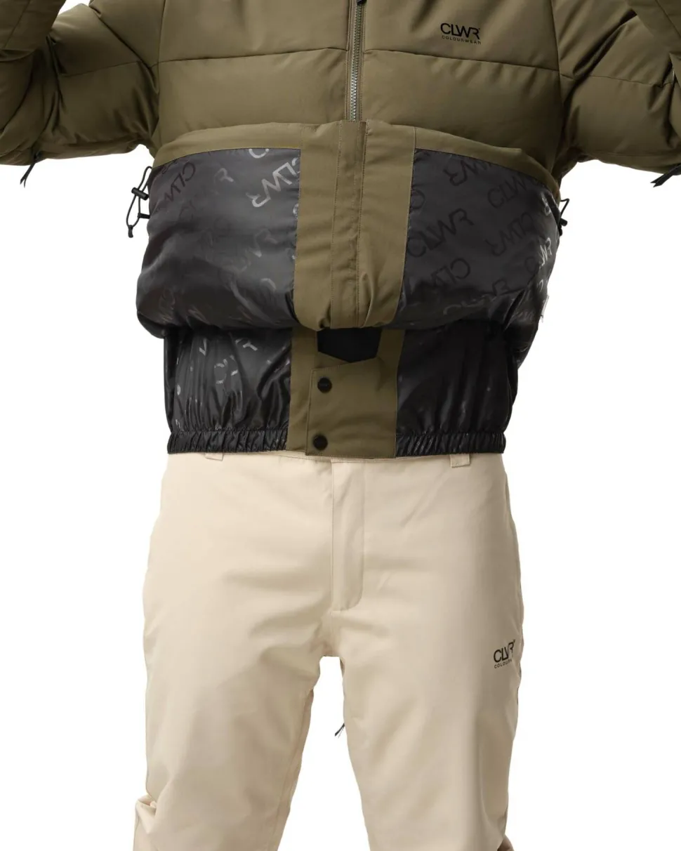 ColourWear Men's Pole Jacket Dark Olive
