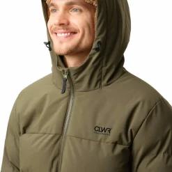 ColourWear Men's Pole Jacket Dark Olive