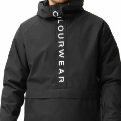 ColourWear Men's Signature Anorak Black