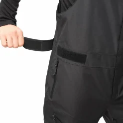 ColourWear Men's Slash Bib Pants Black