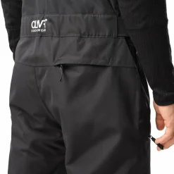 ColourWear Men's Slash Bib Pants Black