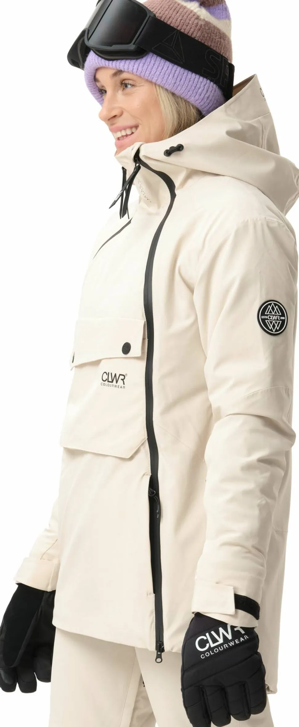 ColourWear Women Cake Anorak 2.0 Off-white