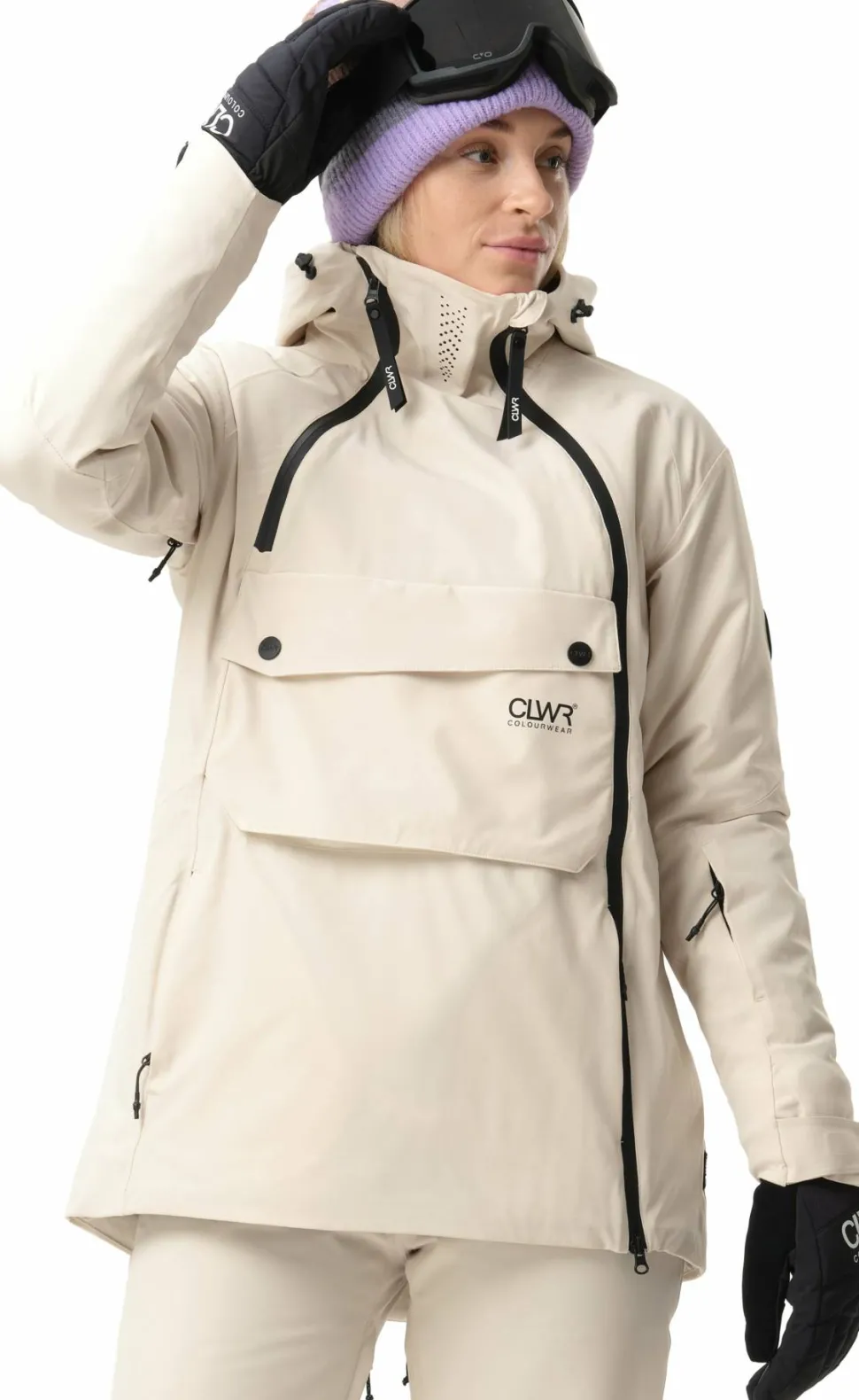 ColourWear Women Cake Anorak 2.0 Off-white
