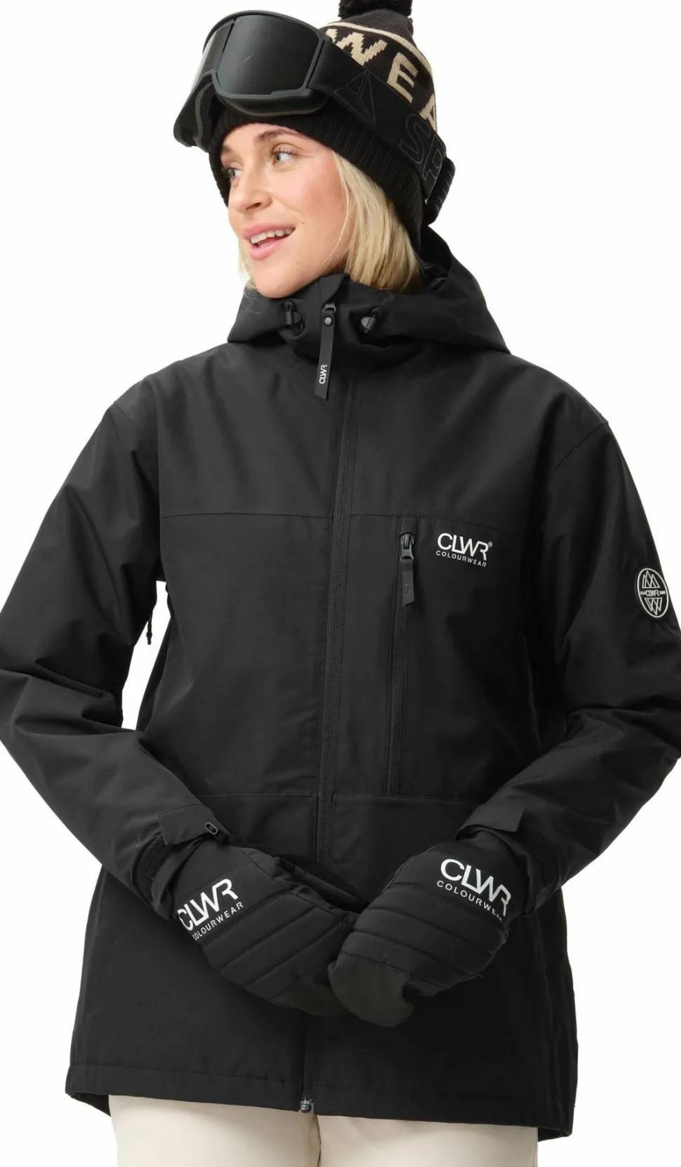 ColourWear Women's Cookie Jacket Black