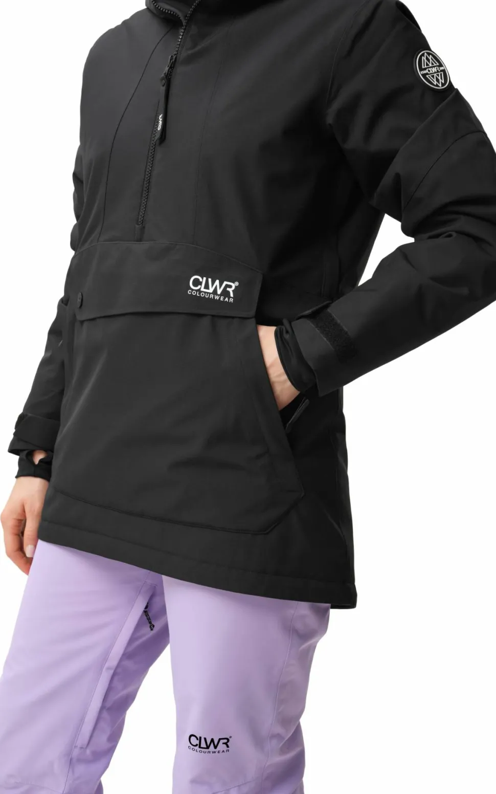 ColourWear Women's Homage Anorak 2.0 Black