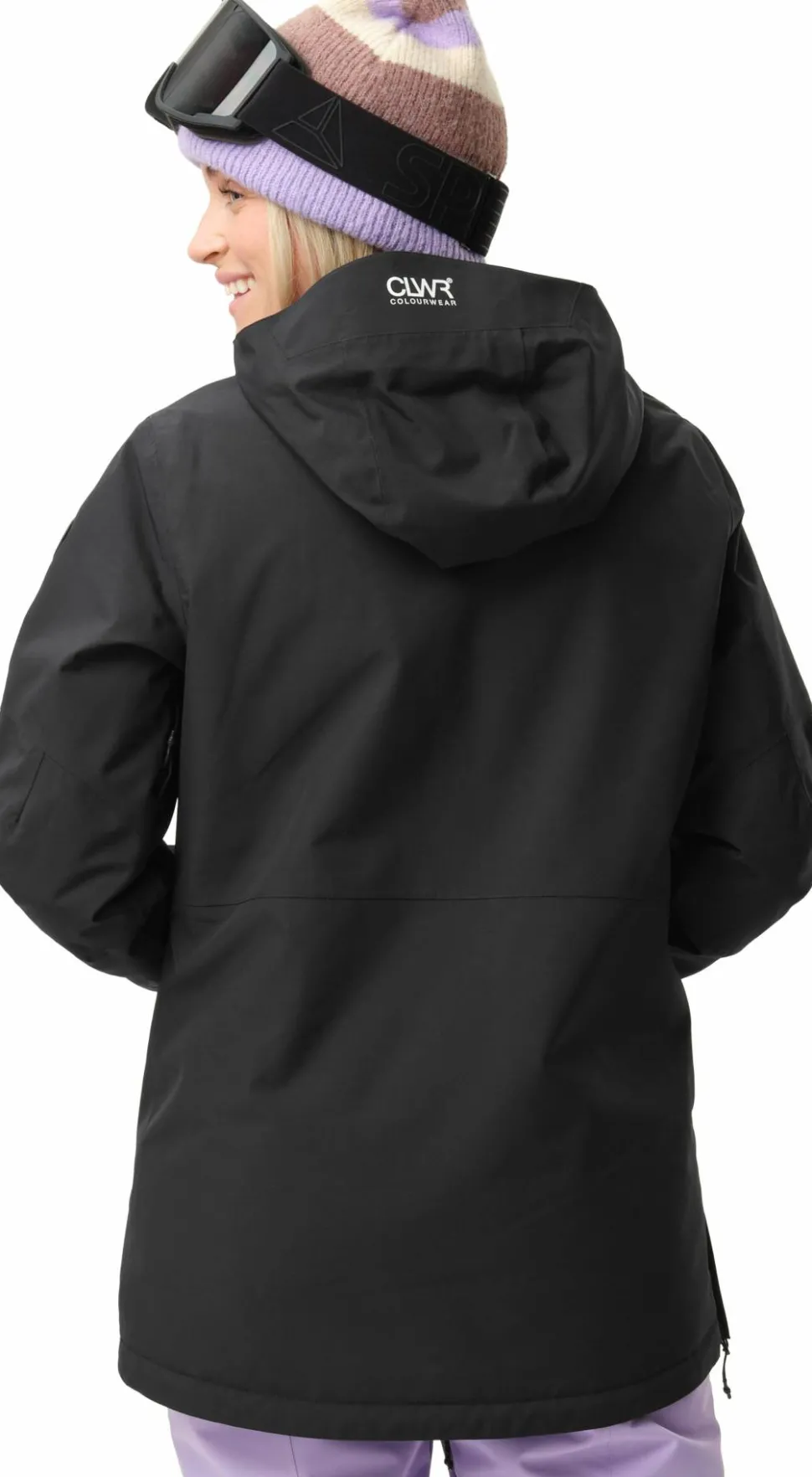 ColourWear Women's Homage Anorak 2.0 Black
