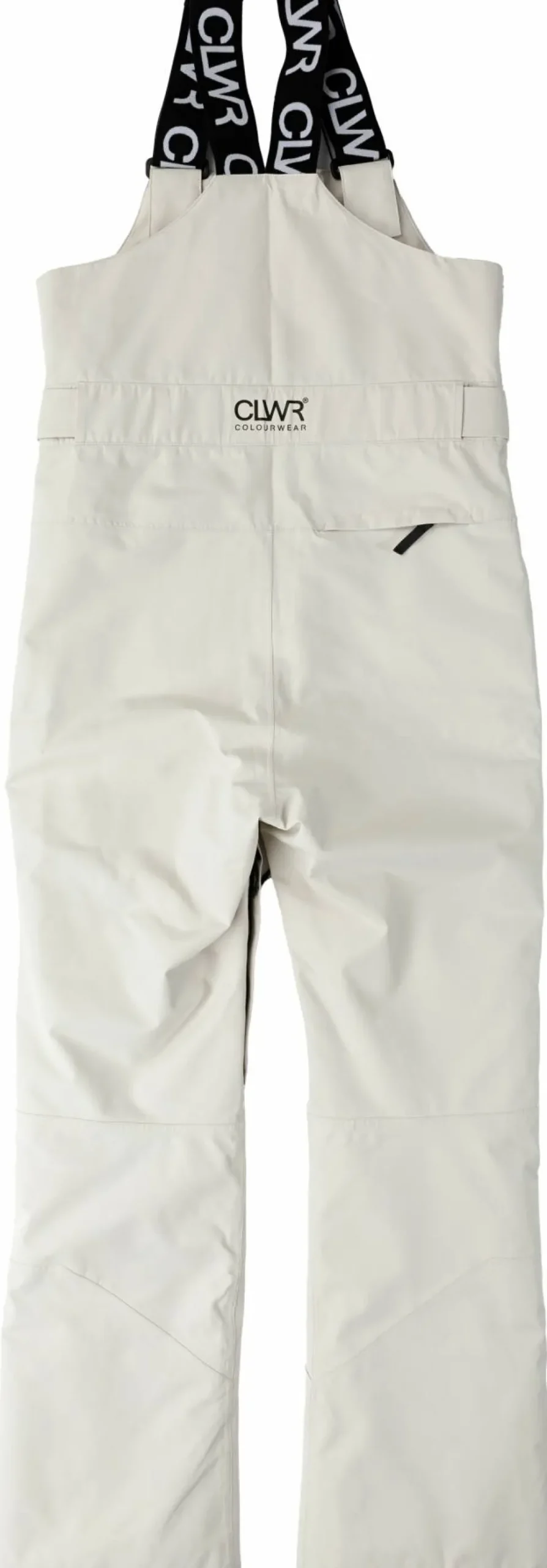 ColourWear Women's Slash Bib Pants Off-White