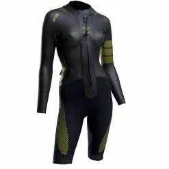Colting Wetsuits Women's Swimrun Wetsuit Sr03 Black/Yellow