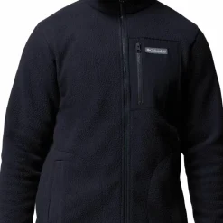Columbia Men's Jasper Ridge Pebbled Fleece Jacket Black