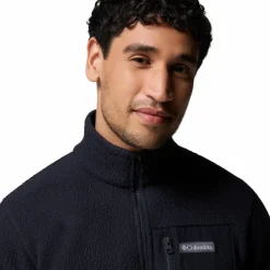 Columbia Men's Jasper Ridge Pebbled Fleece Jacket Black