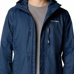 Columbia Men's Pouring Adventure III Jacket Collegiate Navy