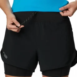 Columbia Women's Endless Trail 2n1 Short Black