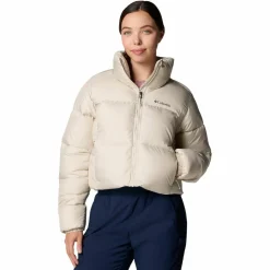 Columbia Women's Puffect II Cropped Jacket Dark Stone