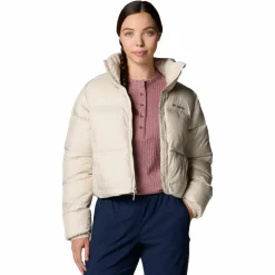Columbia Women's Puffect II Cropped Jacket Dark Stone