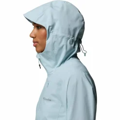 Columbia Women's Trailborne 2.5L Packable Waterproof Jacket Marine Light