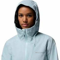 Columbia Women's Trailborne 2.5L Packable Waterproof Jacket Marine Light