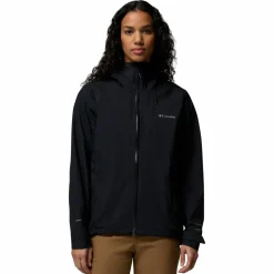Columbia Women's Trailborne 2.5L Packable Waterproof Jacket Black