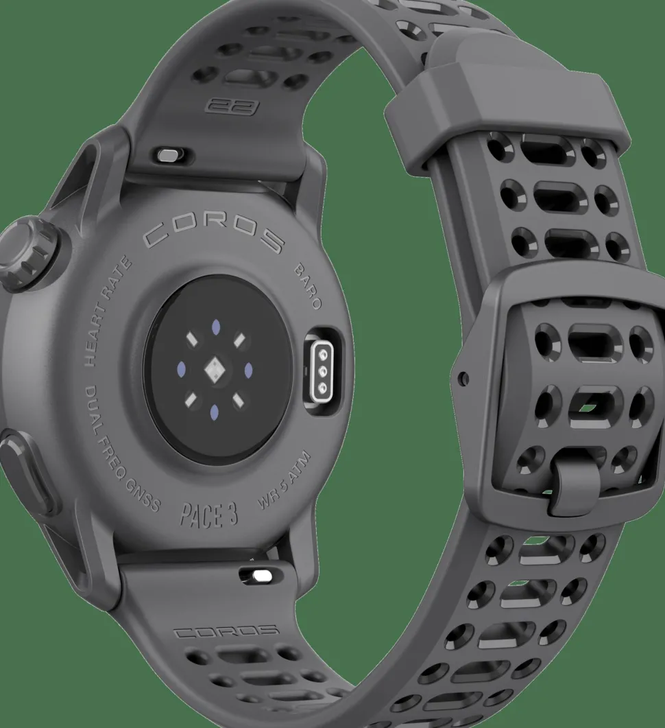 Coros Coros Pace 3 Silicone Black