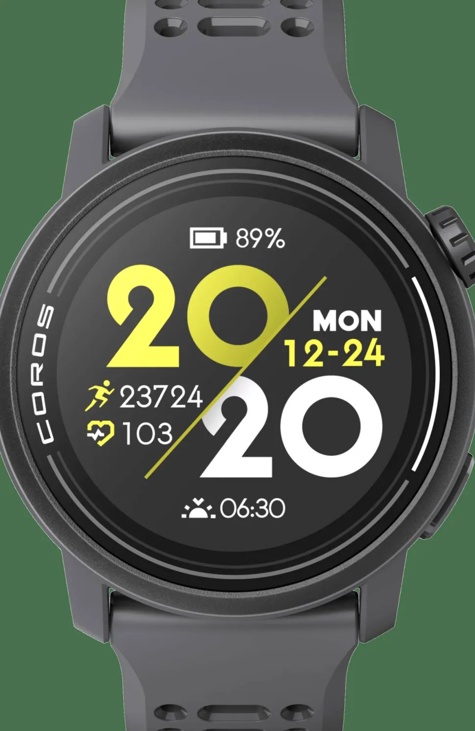 Coros Coros Pace 3 Silicone Black