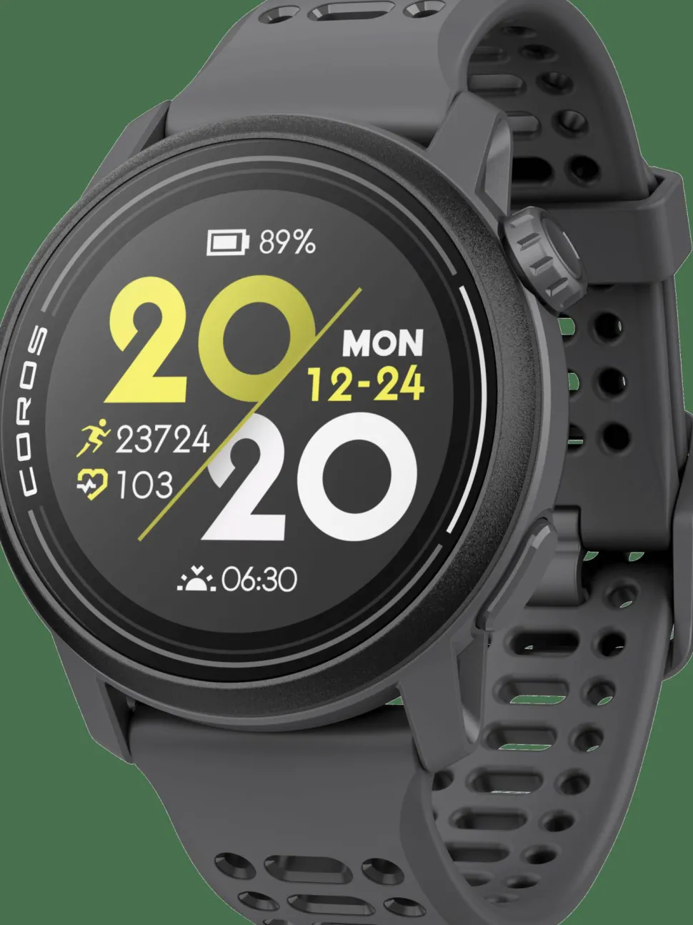 Coros Coros Pace 3 Silicone Black
