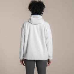Craghoppers Women's Longlands Reversible Hooded Jacket Ecru / Warm Beige