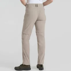 Craghoppers Women's Nosilife Pro Convertible Trouser III Soft Mushroom