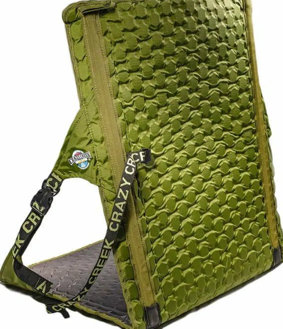 Crazy Creek Hex 2.0 Longback Chair Olive / Slate Grey