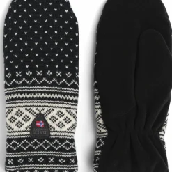 Dale of Norway Valløy Polar Mittens Black/Offwhite