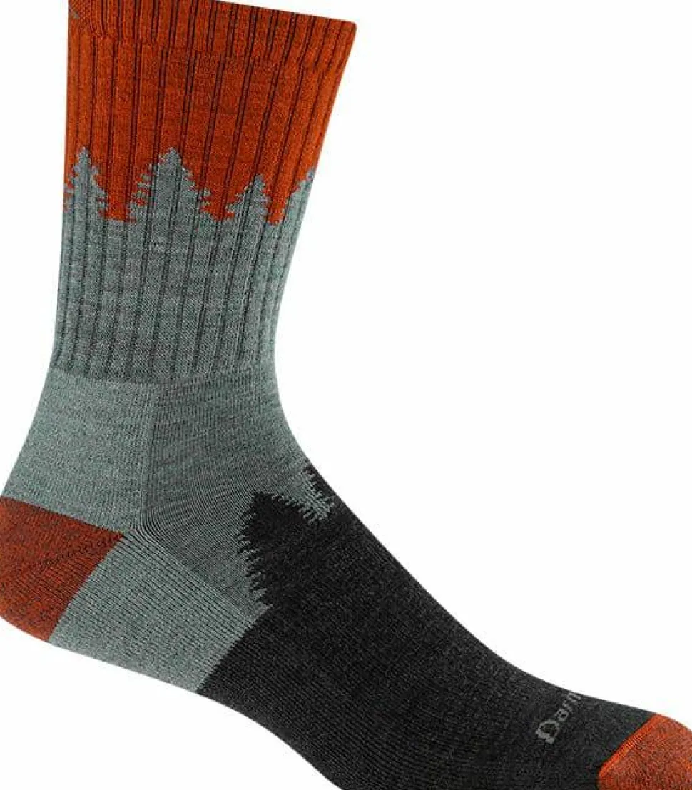 Darn Tough Men's Number 2 Micro Crew Midweight Hiking Sock Seafoam