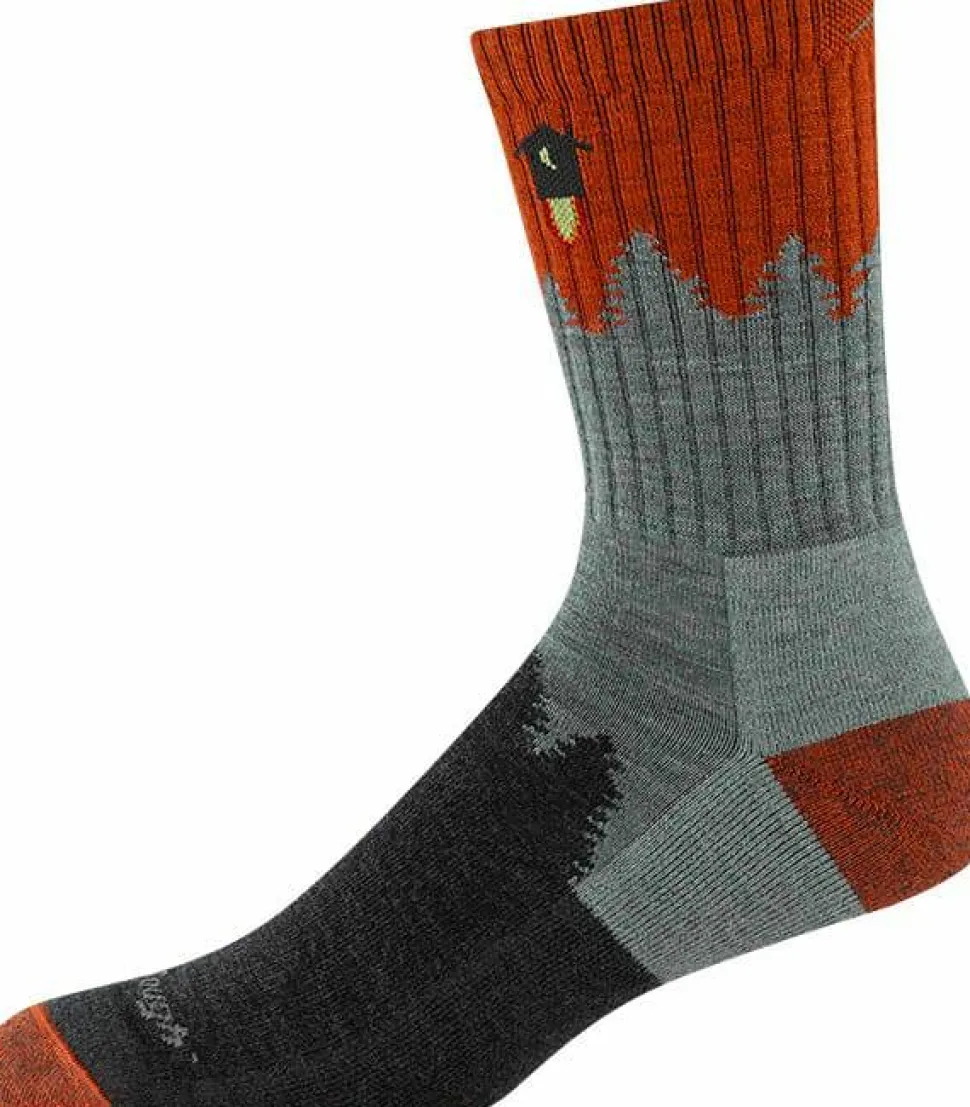 Darn Tough Men's Number 2 Micro Crew Midweight Hiking Sock Seafoam