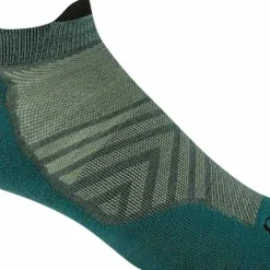 Darn Tough Men's Run No Show Tab Ultra-Lightweight with Cushion Teal