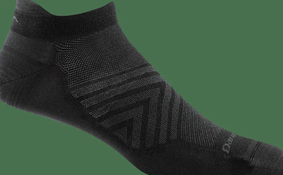 Darn Tough Men's Run No Show Tab Ultra-Lightweight Black