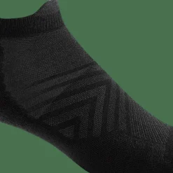 Darn Tough Men's Run No Show Tab Ultra-Lightweight with Cushion Black