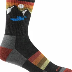 Darn Tough Sunset Ridge Micro Crew Lightweight With Cushion Charcoal