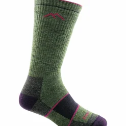 Darn Tough Women's Hiker Boot Sock Full Cushion Moss Heather